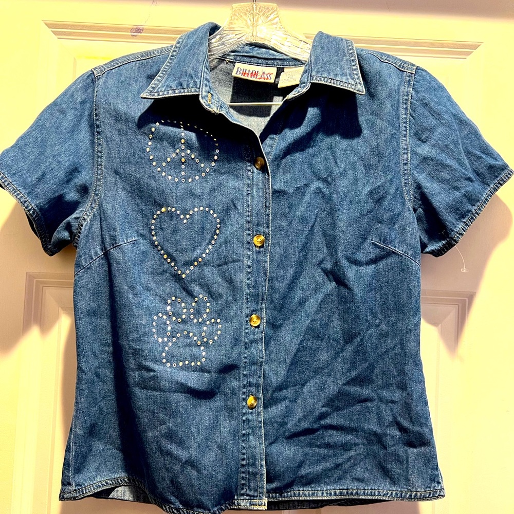 Bill Blass Denim Shirt